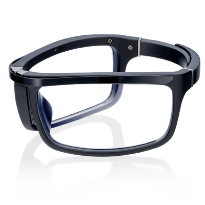 EyeWris Reading Glasses, Men's Black.  Portable reading glasses that wrap around your wrist.
