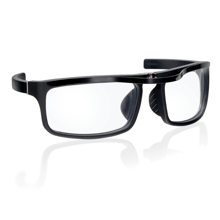 EyeWris Reading Glasses, Men's Black. Portable reading glasses that wrap around your wrist.