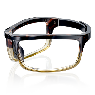 EyeWris Reading Glasses, Men's Tortoise. Portable reading glasses that wrap around your wrist.