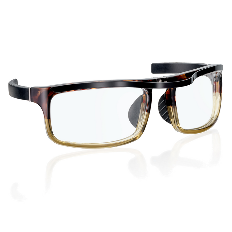 EyeWris Reading Glasses, Men's Tortoise. Portable reading glasses that wrap around your wrist.